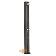 Solarni tuš iz aluminija 40l Dark Power vrtna prha Solarni tuš iz aluminija 40l Dark Power vrtna prha