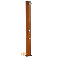 Solarni tuš iz aluminija 40l Wood Power Solarni tuš iz aluminija 40l Wood Power
