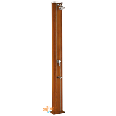 Solarni tuš iz aluminija 40l Wood Power Solarni tuš iz aluminija 40l Wood Power